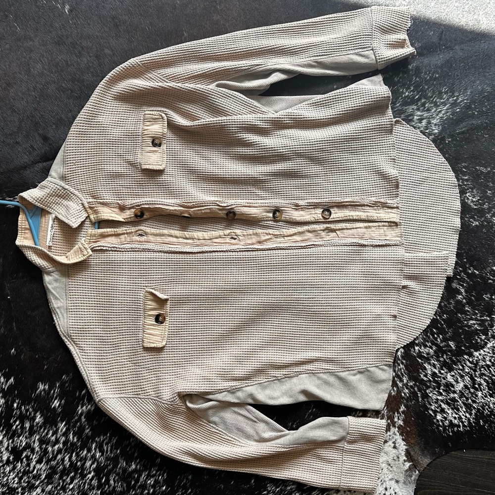 Waffle Knit Shacket